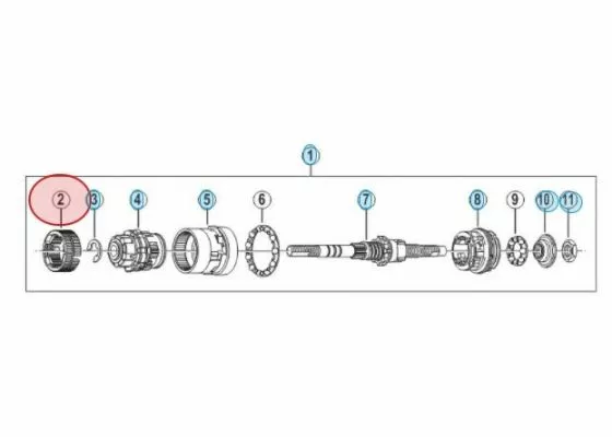 Shimano Jarrukenkä Nexus3 3 Shimano Jarrukenkä Nexus3