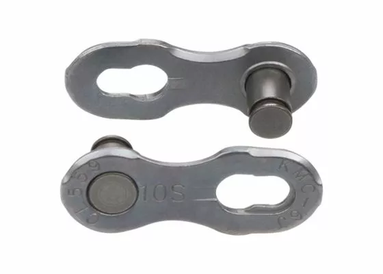 KMC Ketjulukko 10 Vaihteinen MissingLink 10NR, EPT Silver, Shimano,Campag., Sram, 2 Kpl/pkt 4 KMC Ketjulukko 10 Vaihteinen MissingLink 10NR, EPT Silver, Shimano,Campag., Sram, 2 Kpl/pkt - Image 2