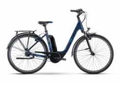 R Raymon CityRay E 2.0 26" Jalkajarrullinen - Sähkökaupunkipyörä -Polkupyörän Varusteet Myyntikauppa ray 21 cityraye 20 dblue blue front