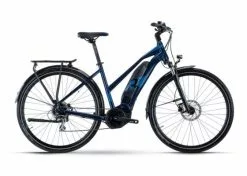 R Raymon TourRay E 2.0 Unisex - Sähköretkipyörä -Polkupyörän Varusteet Myyntikauppa ray 21 tourraye 20 lady darkblue blue front