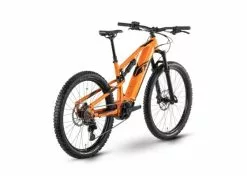 R Raymon TrailRay 140E 8.0 - Sähkömaastopyörä - Oranssi -Polkupyörän Varusteet Myyntikauppa ray trailray 140 e80 27 29 orange black back