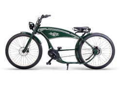 The Ruffian - Vintage Green - Sähkökruisailupyörä -Polkupyörän Varusteet Myyntikauppa ruff cycles ebike theruffian vintage green 2