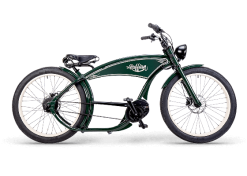 The Ruffian - Vintage Green - Sähkökruisailupyörä -Polkupyörän Varusteet Myyntikauppa ruff cycles ebike theruffian vintage green 3