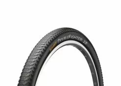 Continental Double Fighter 3 Kaupunkirengas 27.5x2.00 50-584, Musta